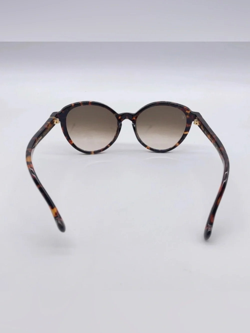 Auth Louis Vuitton tortoiseshell Z0806E 54•19 Ava Sunglasses